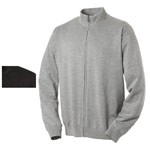 9812 Greg Norman Lined Pima Full Zip Sweater